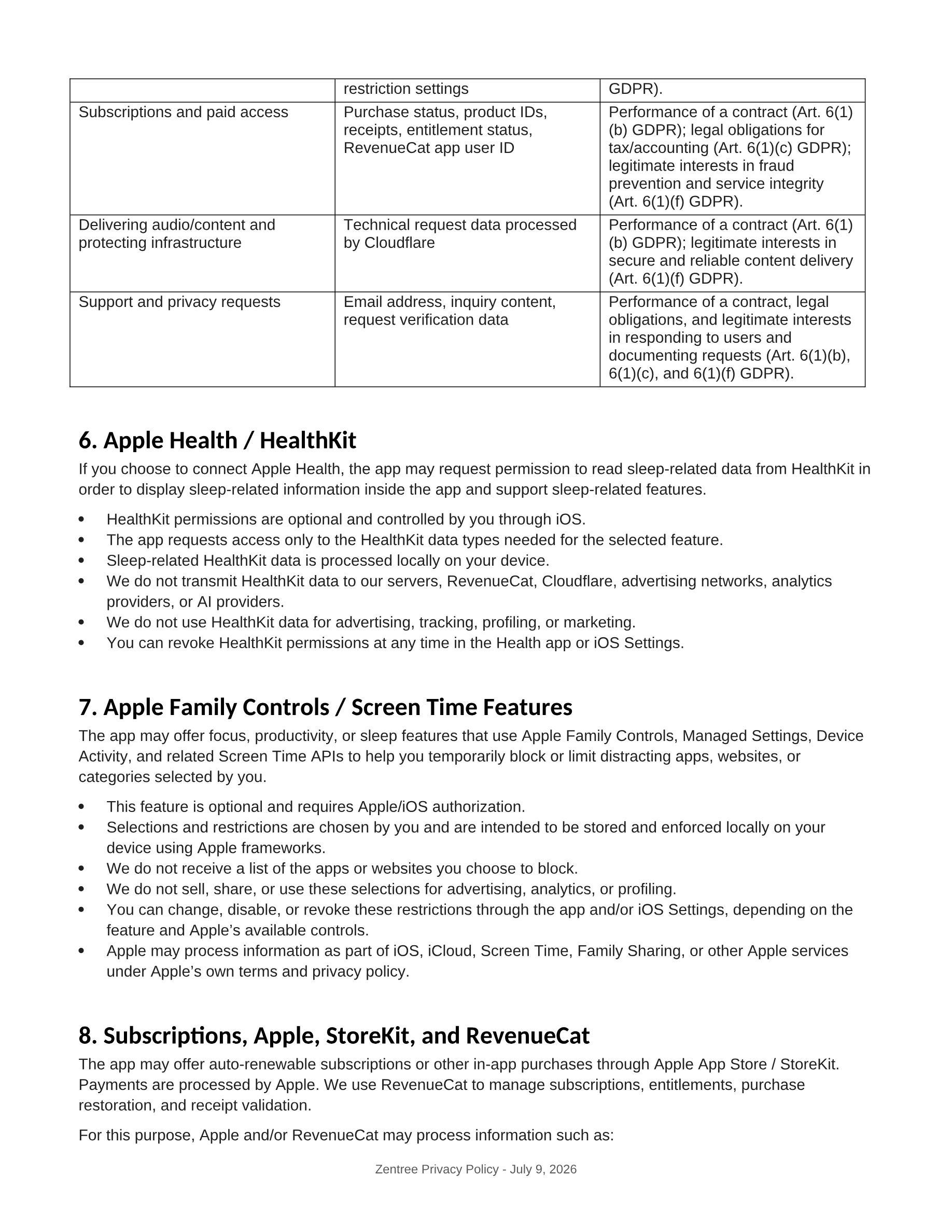 Privacy Policy — page 4