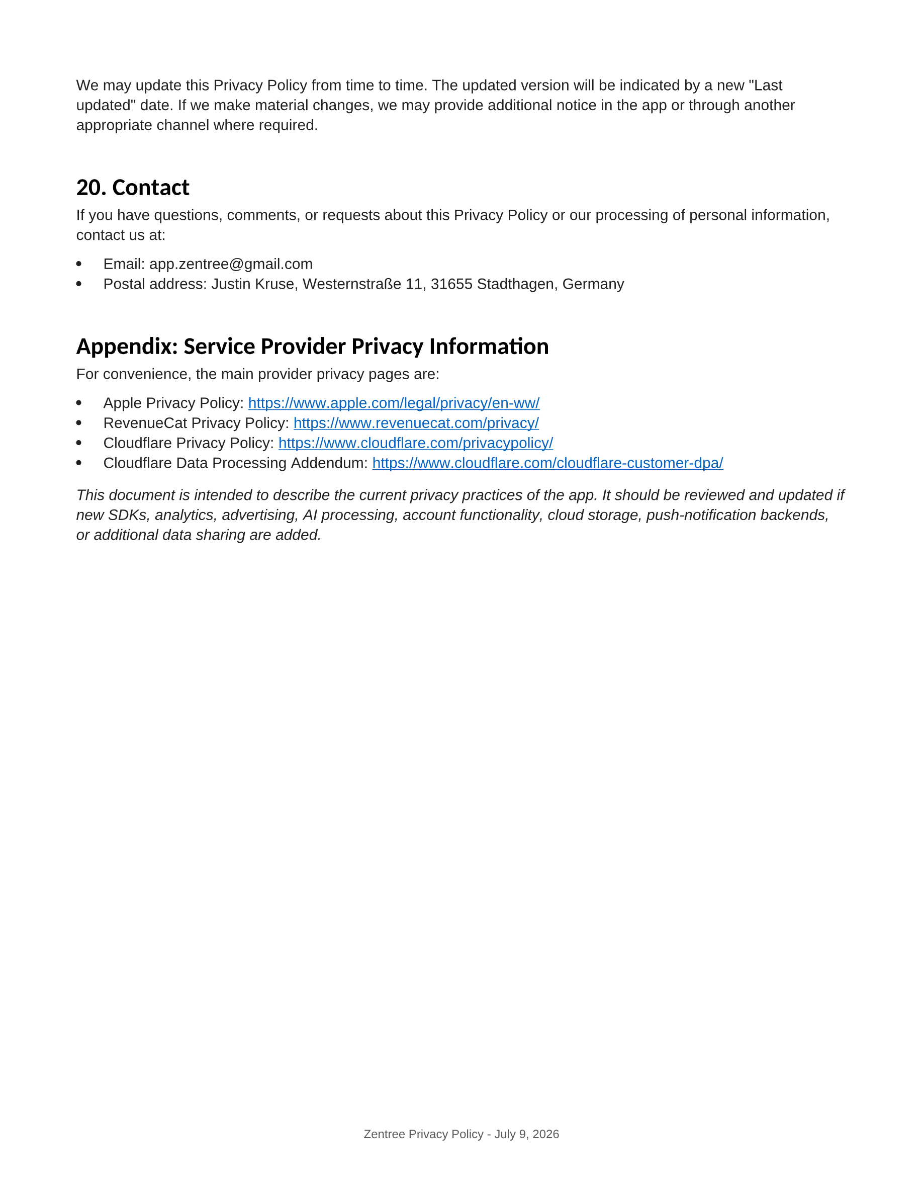 Privacy Policy — page 9